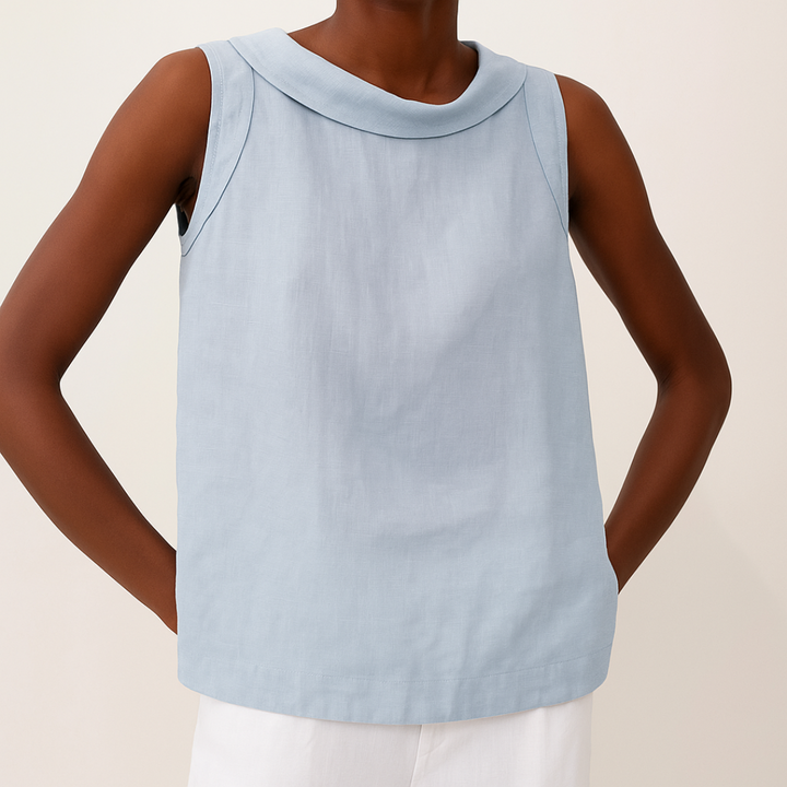 MAYANA | SLEEVELESS ELEGANT TOP