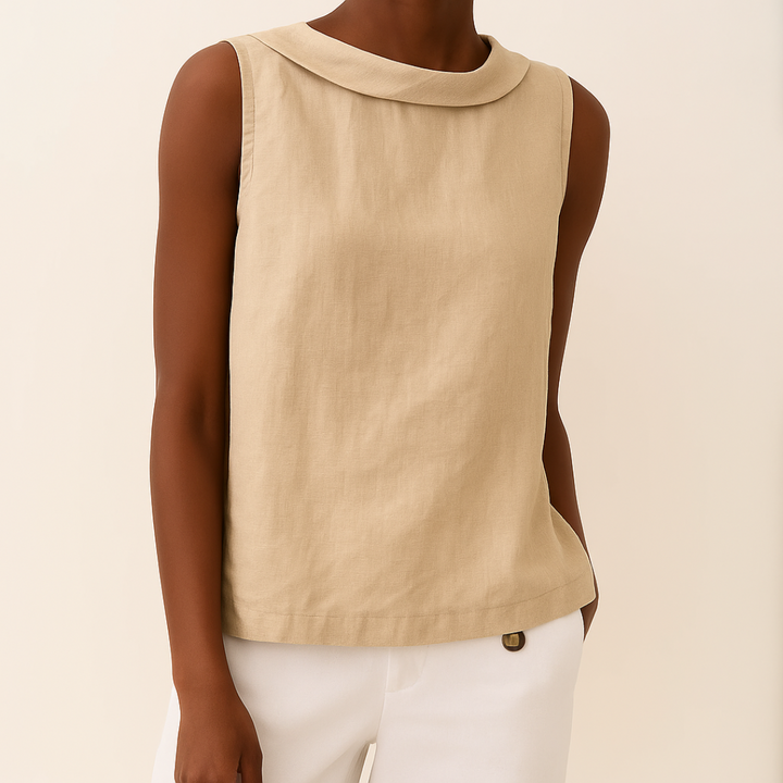 MAYANA | SLEEVELESS ELEGANT TOP