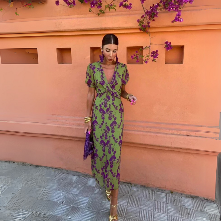 DANI | ELEGANT COLOURFUL DRESS