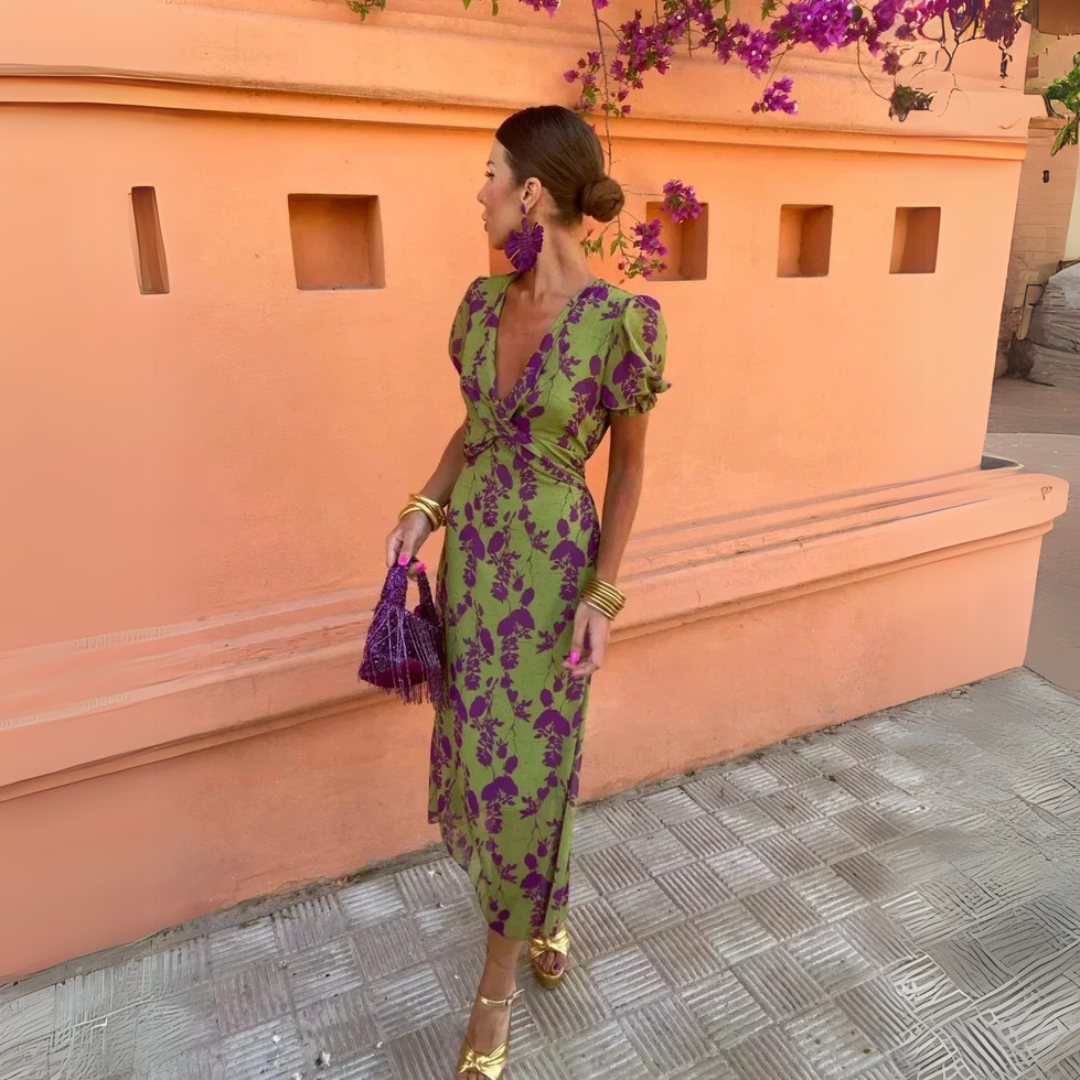 DANI | ELEGANT COLOURFUL DRESS