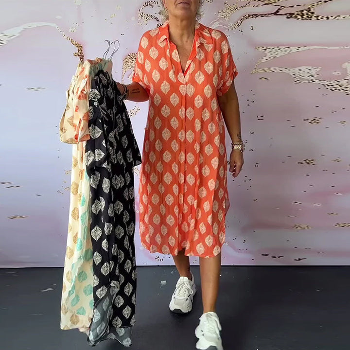 DALIA | BEAUTIFUL DRESS WITH PATTERN