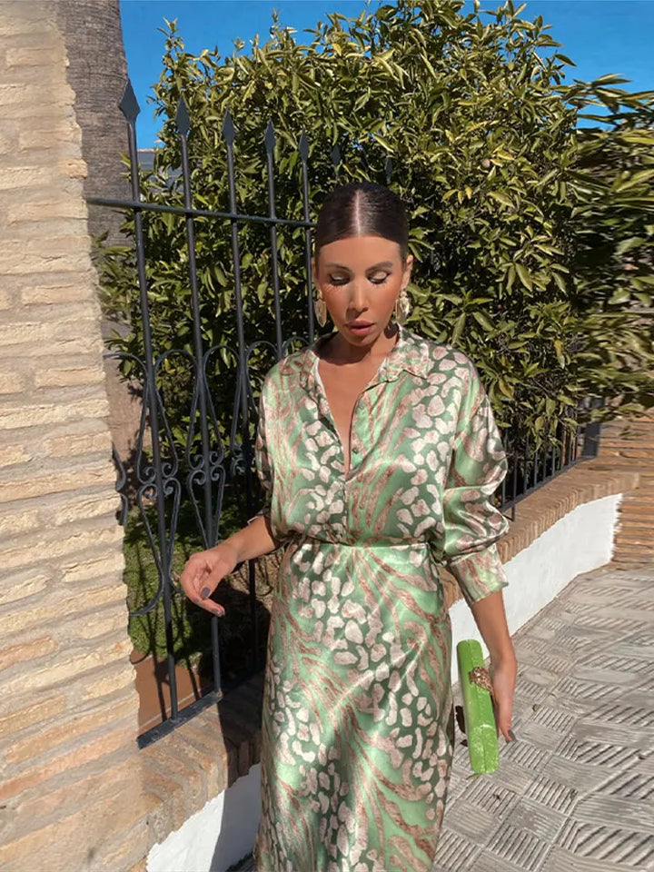 ALVA | ELEGANT COLOURFUL DRESS