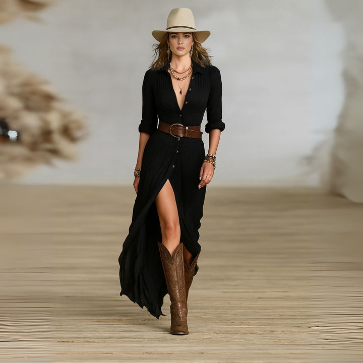 HALSEY | CHIC MAXI DRESS