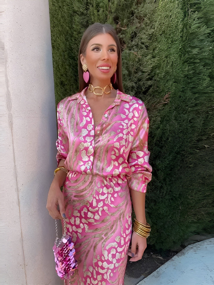 ALVA | ELEGANT COLOURFUL DRESS