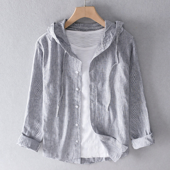 TAMIA | ELEGANT BLOUSE WITH HOODIE