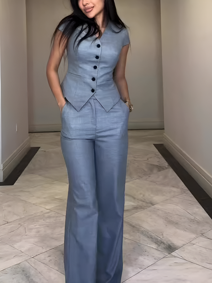 ROXANNA | ELEGANT BLAZER AND TROUSER SET