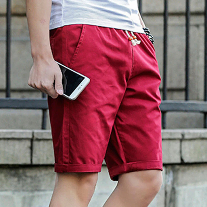 CASS | CASUAL SHORTS WITH DRAWSTRINGS