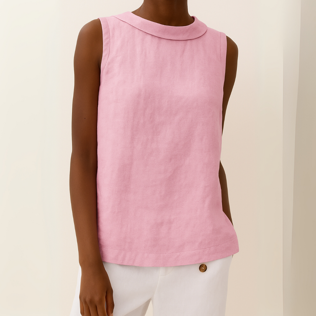 MAYANA | SLEEVELESS ELEGANT TOP