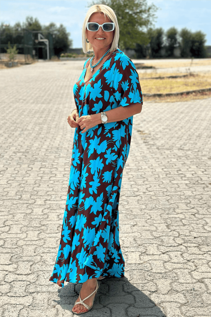 CHARMAINE | ELEGANT DRESS WITH TUMMY COVERAGE