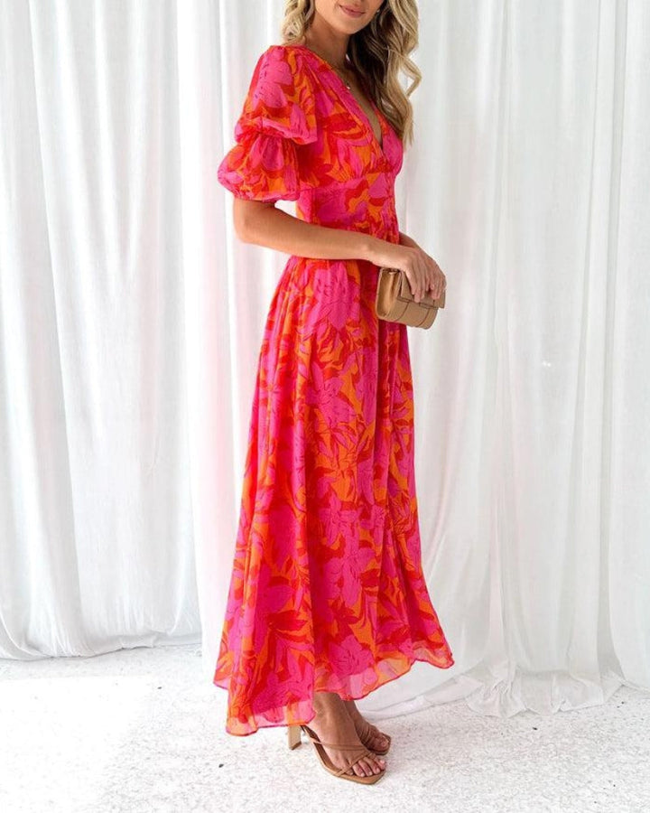 DERANA | COLOURFUL MAXI DRESS