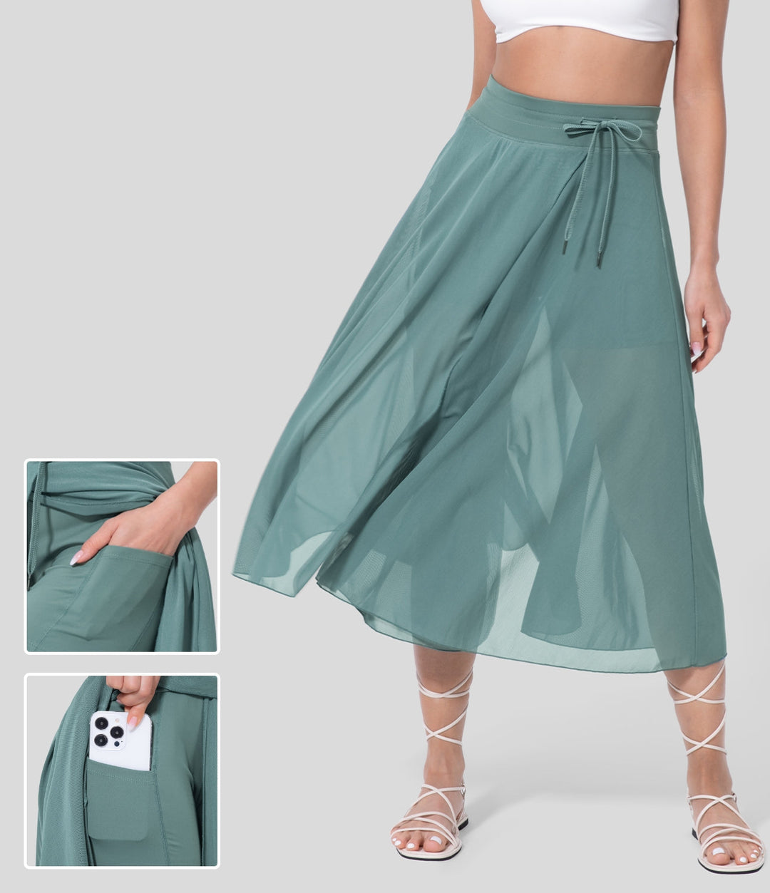 ADELE | ELEGANT 2-IN-1 SKIRT