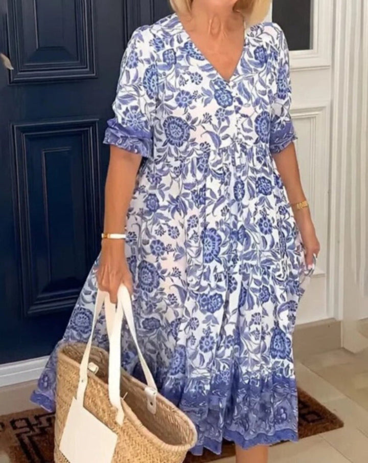 MIA | ELEGANT AND AIRY FLORAL DRESS