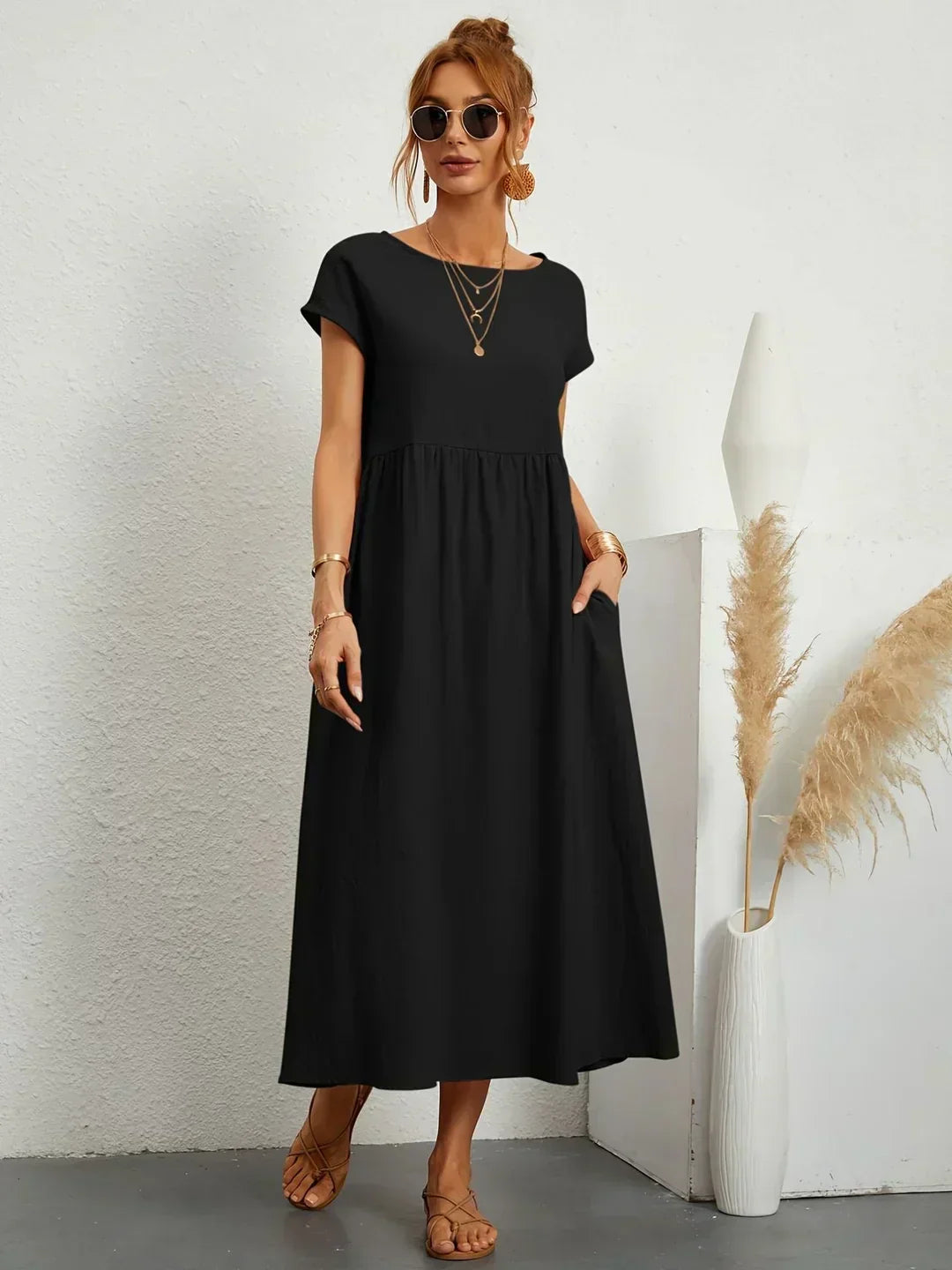 NATALY | RELAXED MIDI DRESS