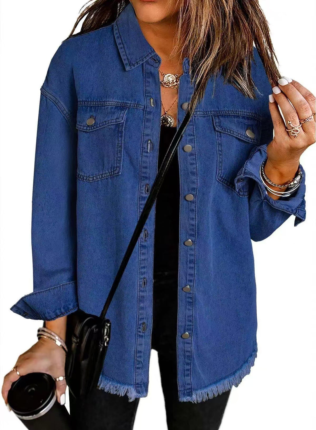 SAMANTHA | COSY DENIM-STYLE JACKET