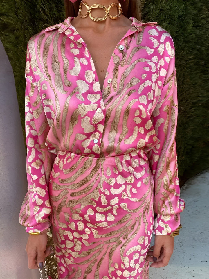 ALVA | ELEGANT COLOURFUL DRESS