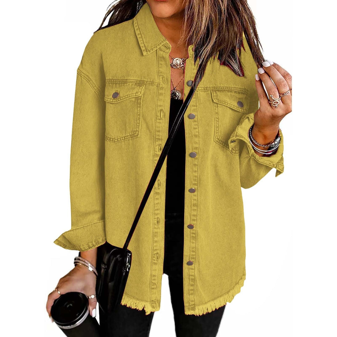 SAMANTHA | COSY DENIM-STYLE JACKET
