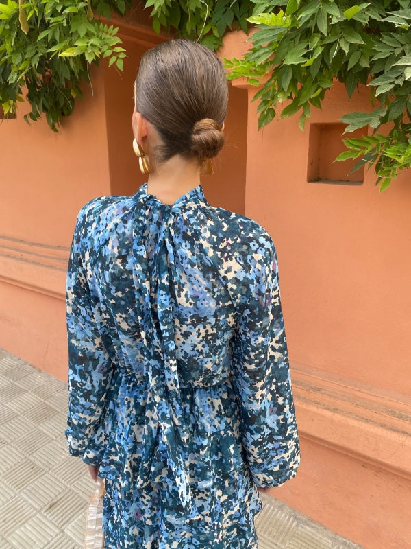 ISADORA | ELEGANT DRESS WITH PRINT