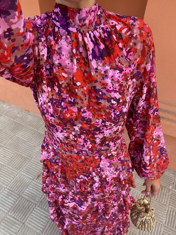 ISAYA | ELEGANT COLOURFUL DRESS